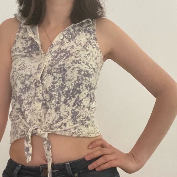 By Corpus UO button  down boho tank top - XS - Picture 5 of 11